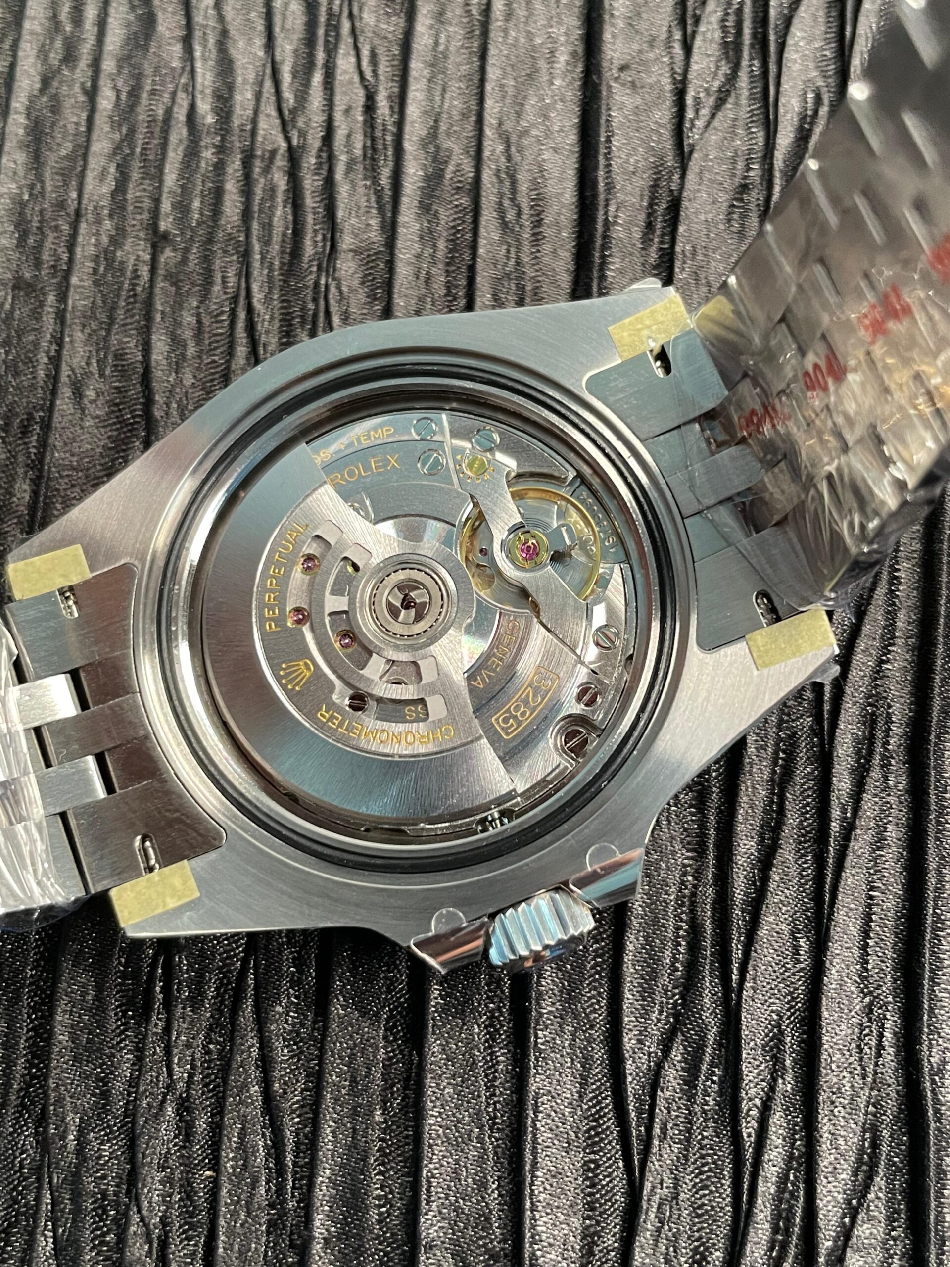 GMT-Master II 126710 GRNR Black/Gray V2 904L SS QF 1:1 Black Dial On Jubilee Bracelet SH3285 CHS (Free Sprung) - Image 8