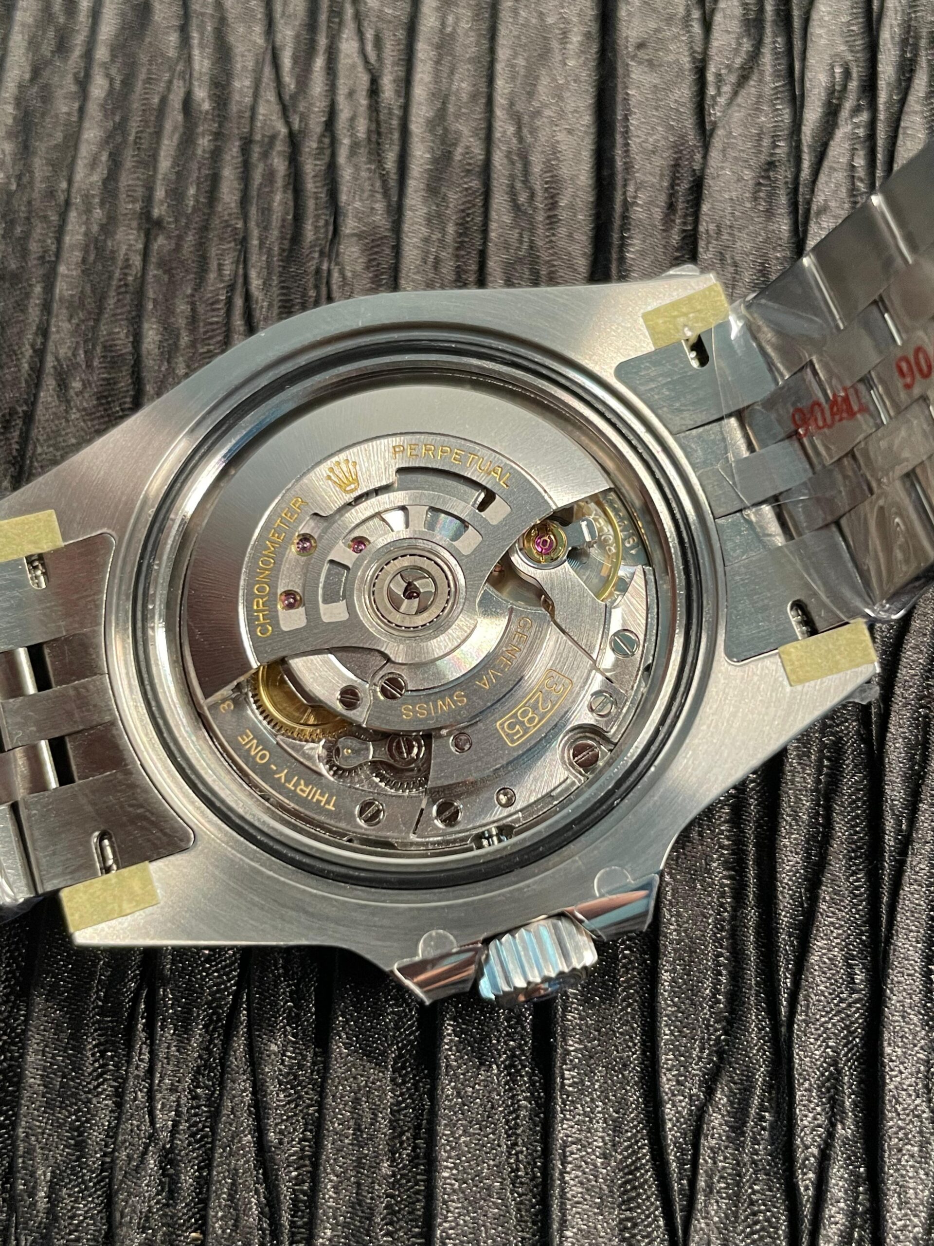 GMT-Master II 126710 BLRO Blue/Red V2 904L SS QF 1:1 Black Dial On Jubilee Bracelet SH3285 CHS (Free Sprung) - Image 9