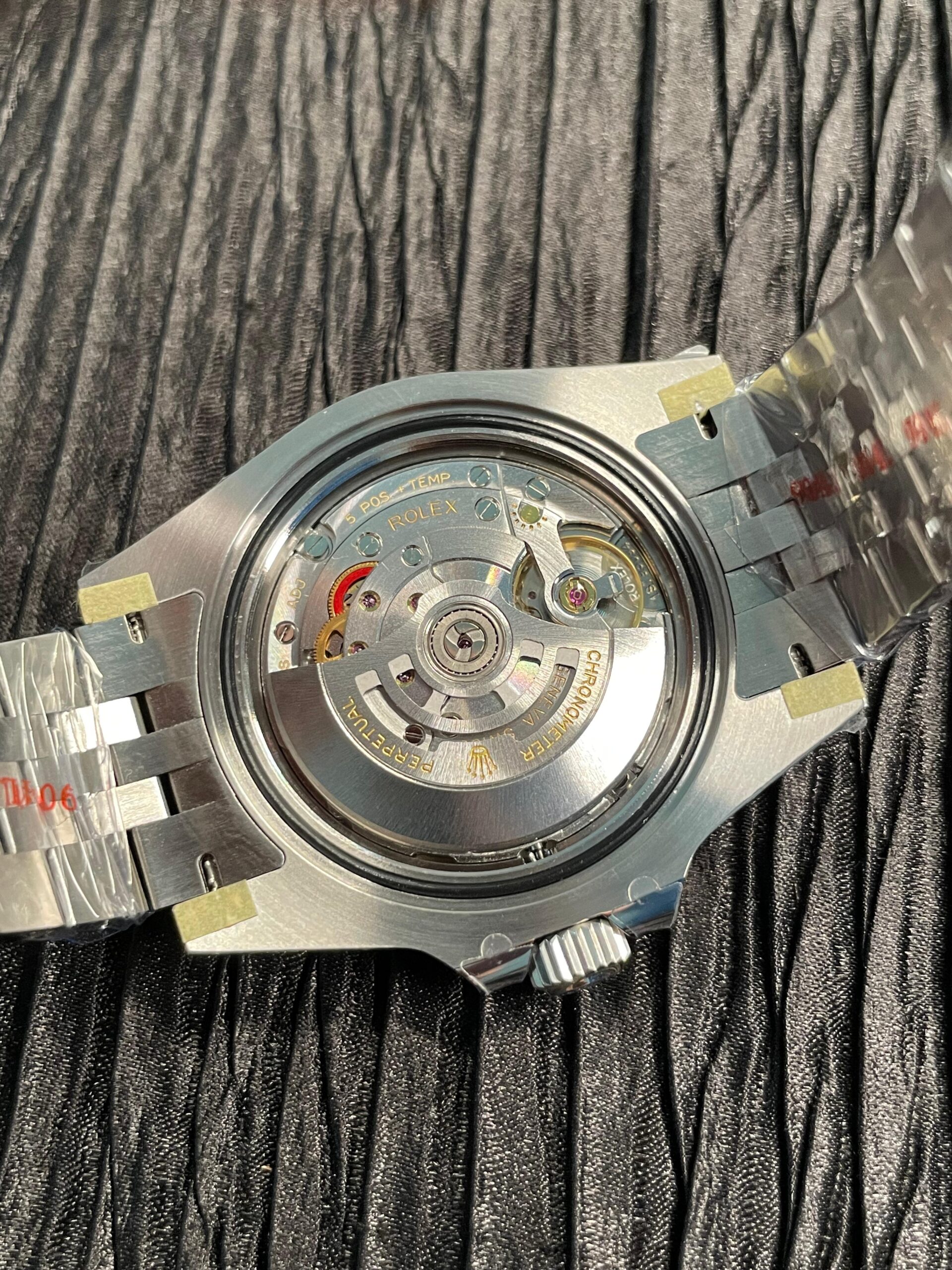GMT-Master II 126710 BLNR Black/Blue V2 904L SS QF 1:1 Black Dial On Jubilee Bracelet SH3285 CHS (Free Sprung) - Image 8