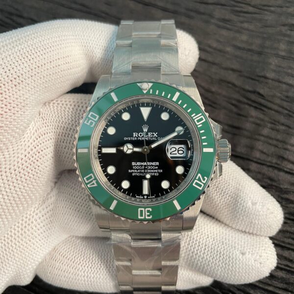 Submariner 126610 LV 904L SS QF 1:1 Best Edition Black Dial On Oyster Bracelet SH3235 (Free Sprung)