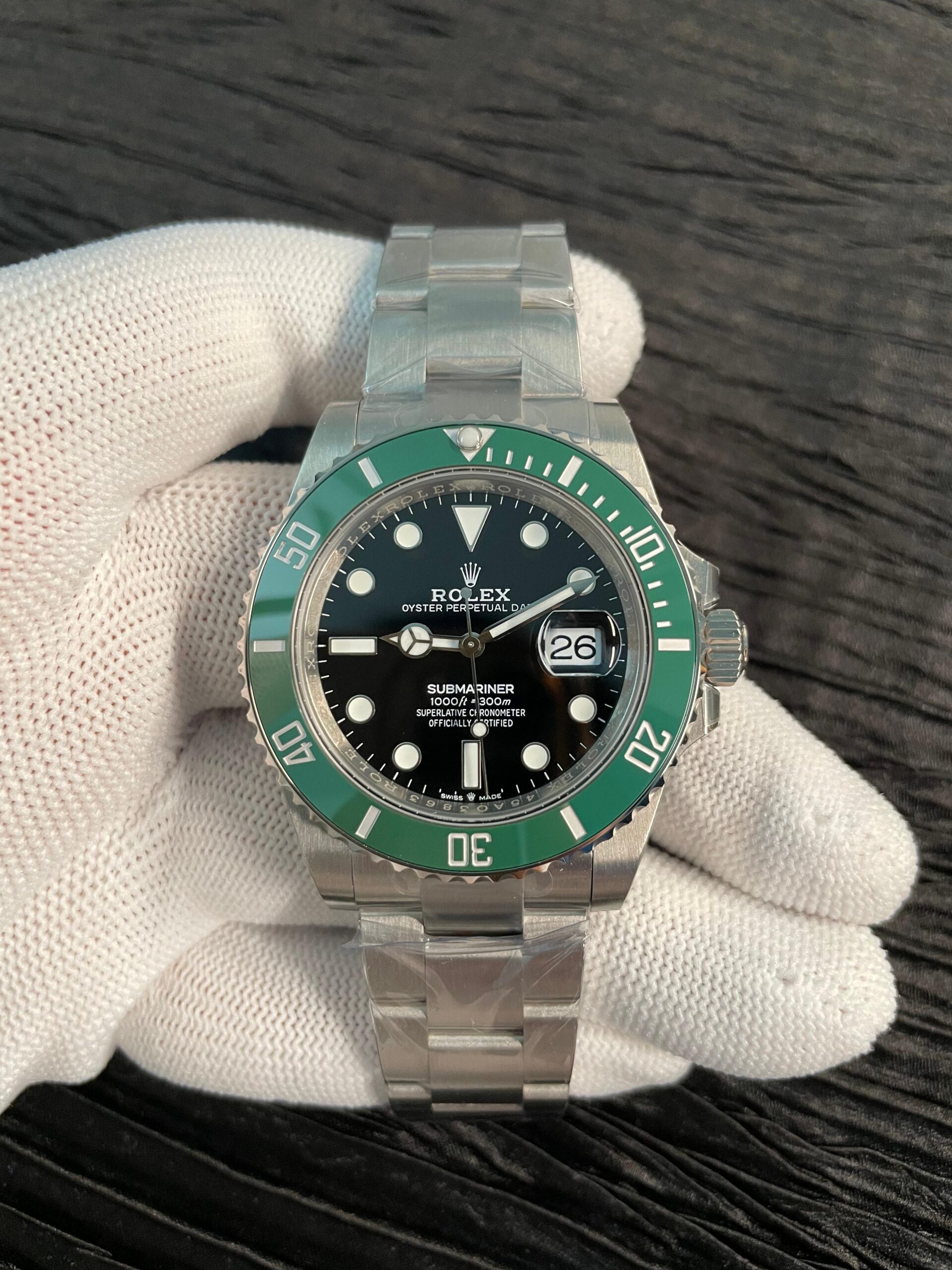Submariner 126610 LV 904L SS QF 1:1 Best Edition Black Dial On Oyster Bracelet SH3235 (Free Sprung)