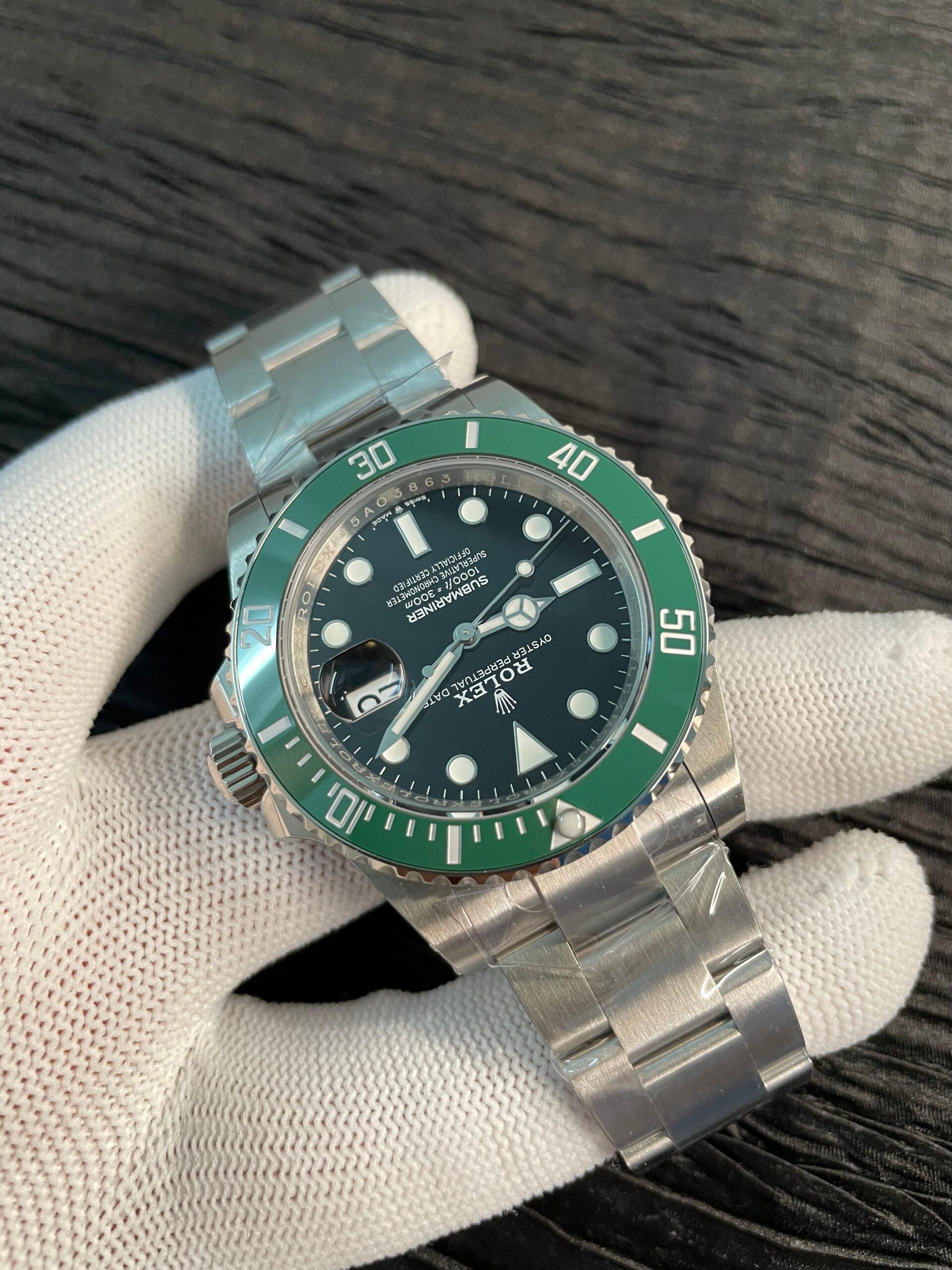 Submariner 126610 LV 904L SS QF 1:1 Best Edition Black Dial On Oyster Bracelet SH3235 (Free Sprung) - Image 4
