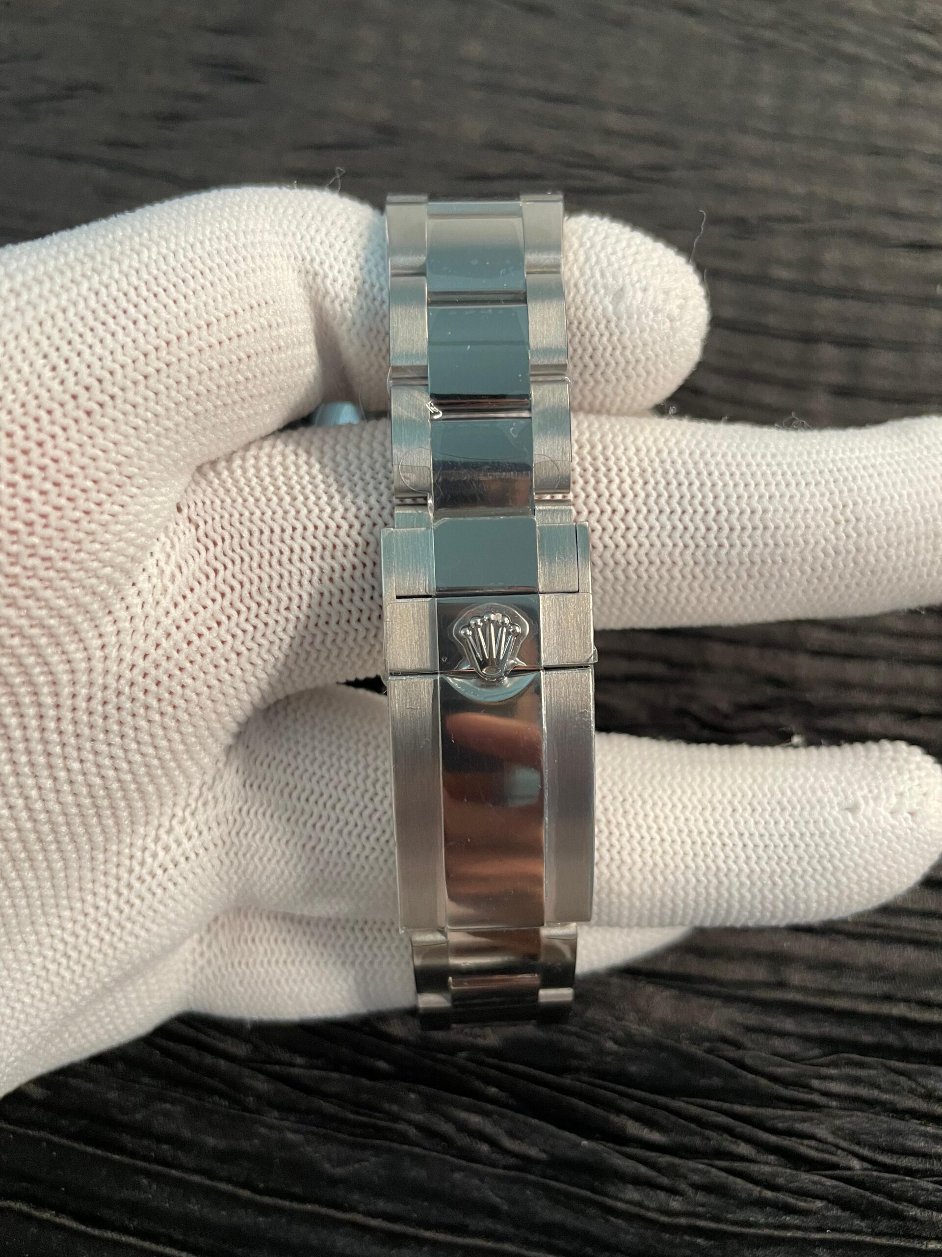 Yacht-Master 126622 904L QF 1:1 Best Edition Rhodium Dial On 904L SS Bracelet SH3235 (Free Sprung) - Image 11