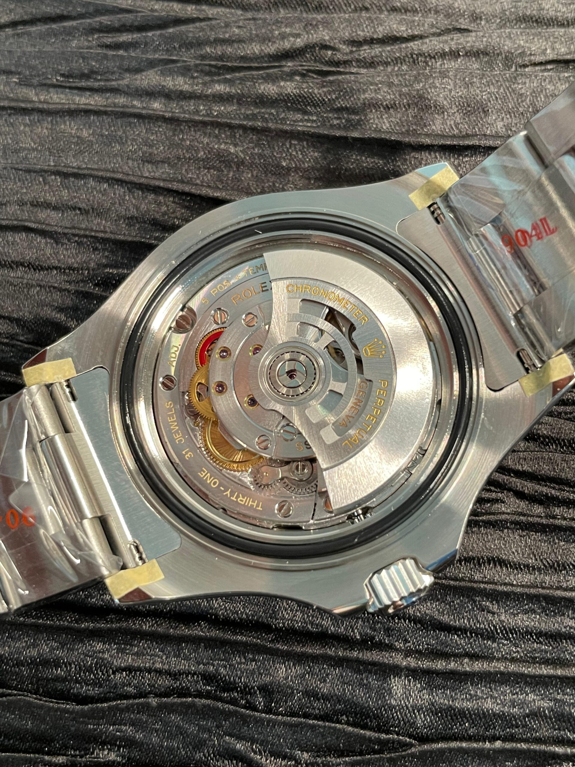 Yacht-Master 126622 904L QF 1:1 Best Edition Rhodium Dial On 904L SS Bracelet SH3235 (Free Sprung) - Image 8