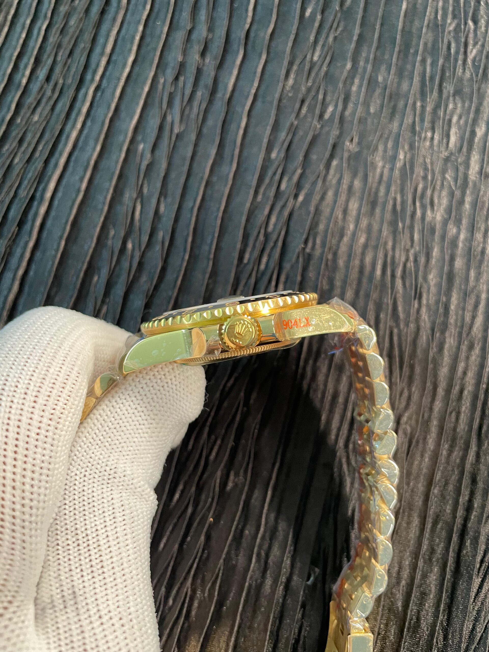 GMT Master II 126718 GRNR Gain Weight QF 1:1 Tiger Iron Dial On YG Jubilee Bracelet SH3285 CHS (Free Sprung) - Image 5