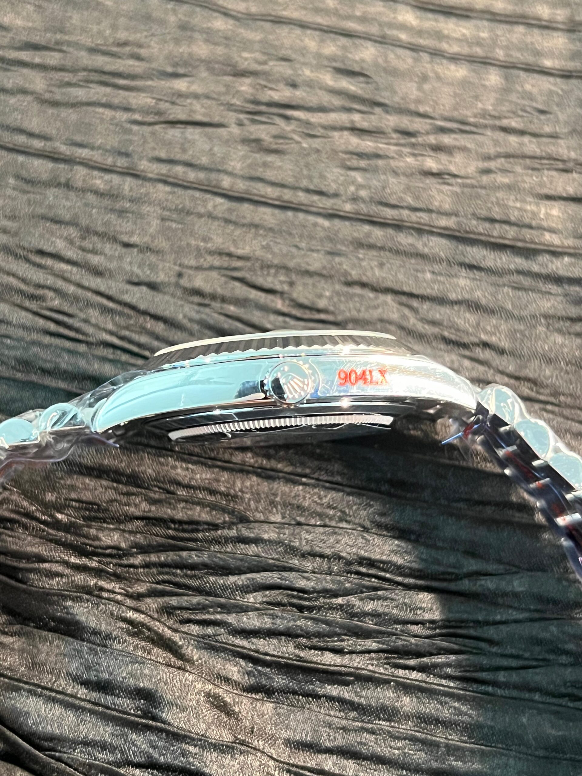 Day Date 228238 40mm 904L SS Bezel QF Gain Weight Champagne Dial T Dia Markers on SS President Bracelet A2836 - Image 5