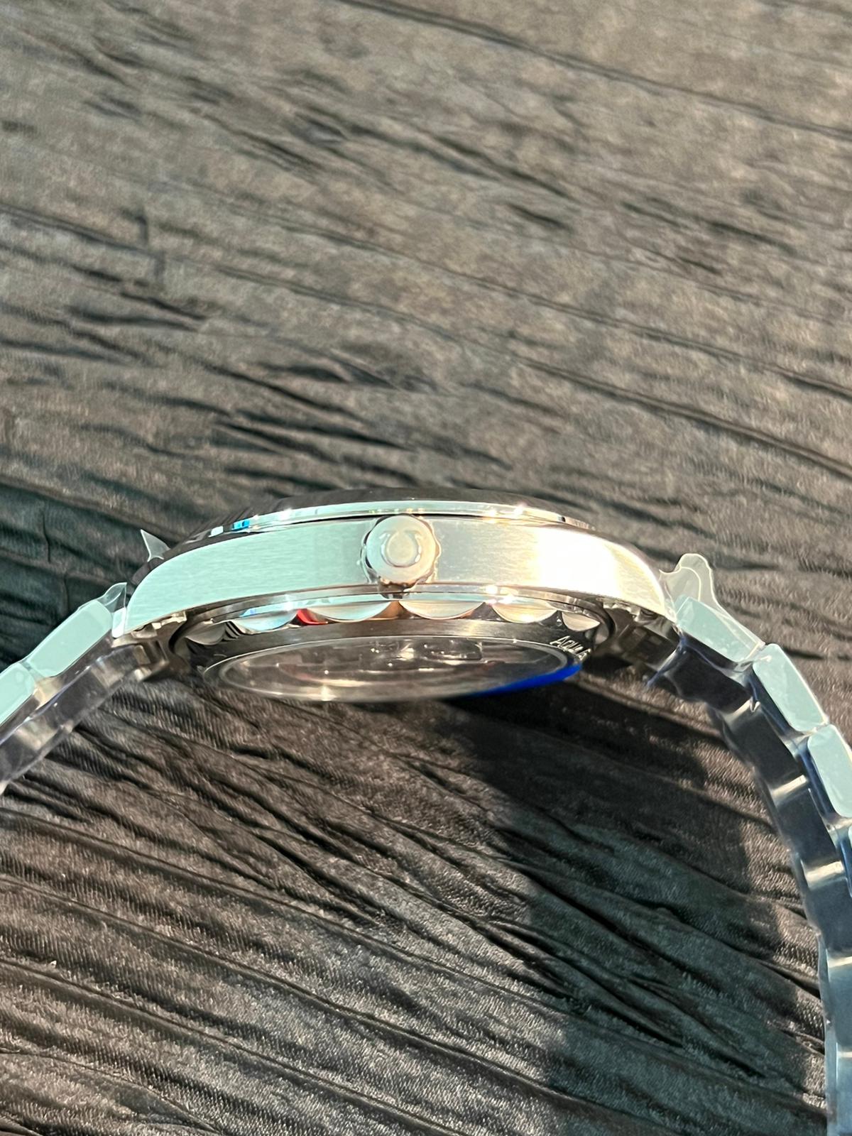 Aqua Terra 150M Master Chronometers VSF 1:1 Best Edition Deep Blue Dial Silver Hand on SS Bracelet A8900 Super Clone - Image 5