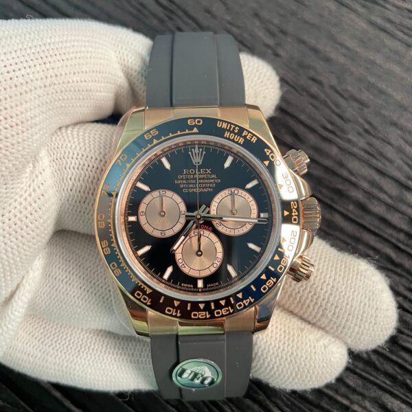 Daytona 126515 UFO Gain Weight RG 1:1 Best Edition Brown Dial On Oysterflex Rubber Strap UF4131 (Free Sprung)