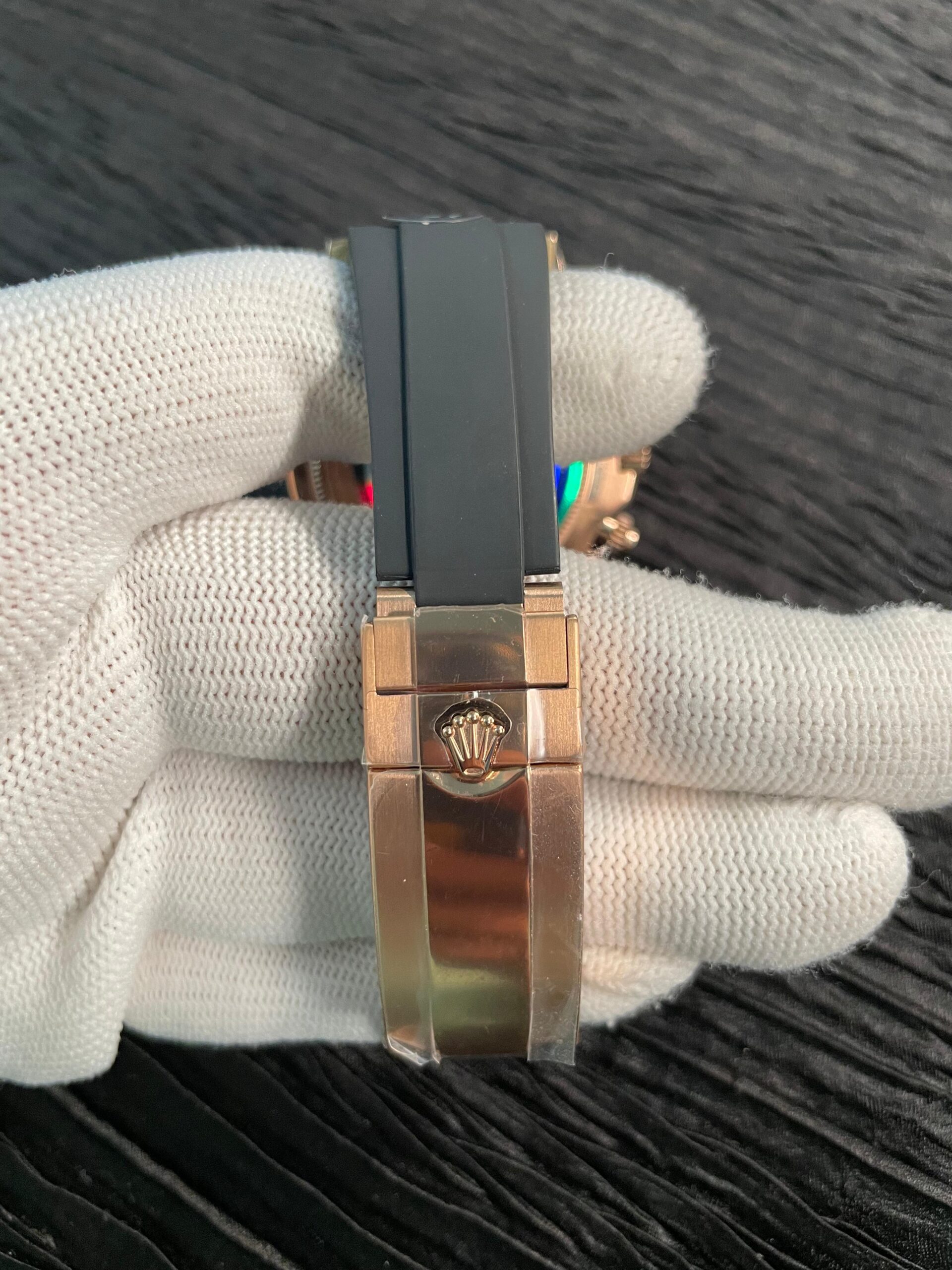 Daytona 126515 UFO Gain Weight RG 1:1 Best Edition Brown Dial On Oysterflex Rubber Strap UF4131 (Free Sprung) - Image 11