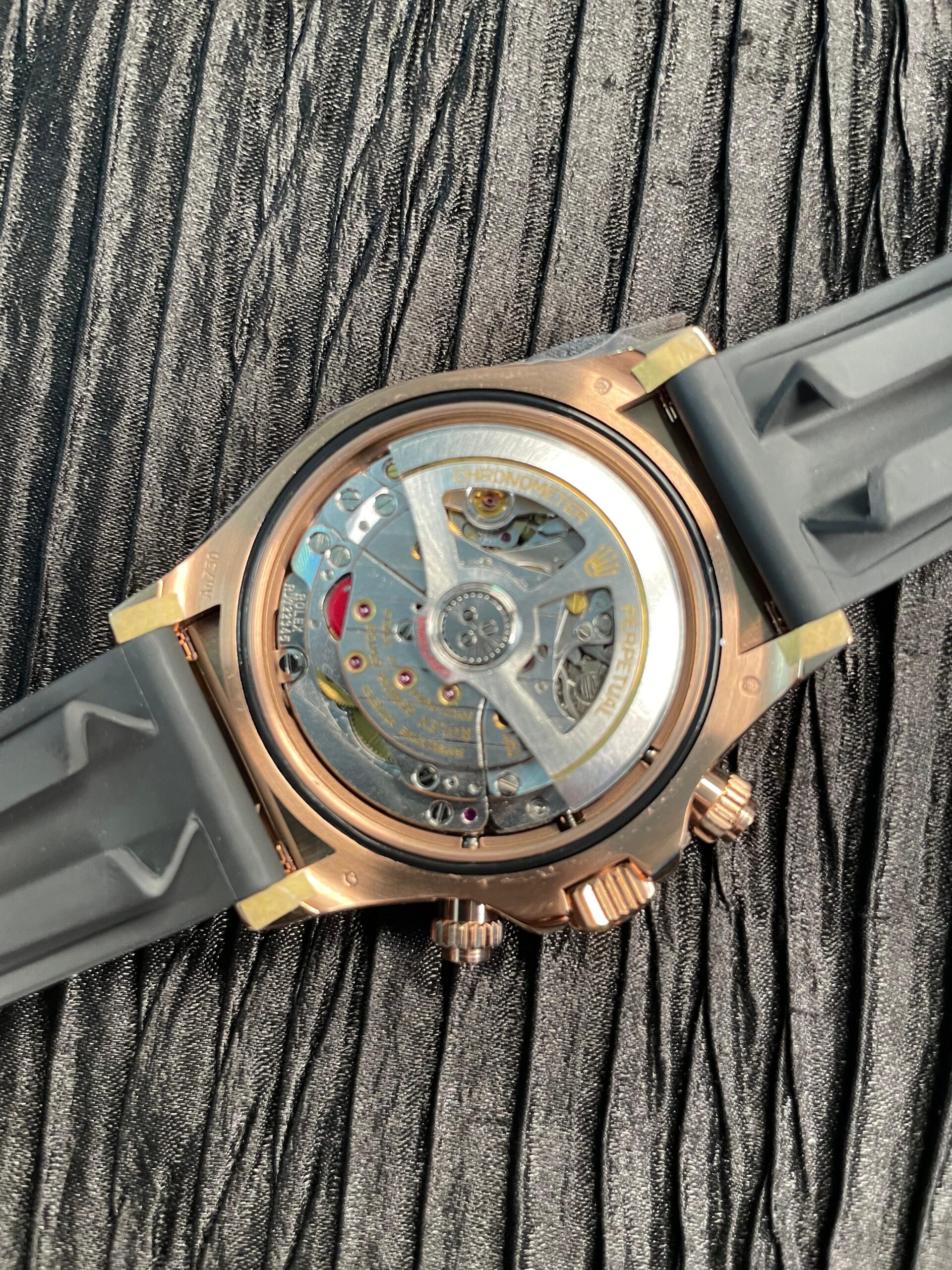 Daytona 126515 UFO Gain Weight RG 1:1 Best Edition Brown Dial On Oysterflex Rubber Strap UF4131 (Free Sprung) - Image 8