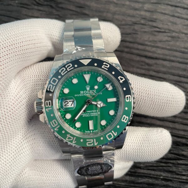 GMT-Master II 126729 VTNR Black/Green Ceramic NEW CLEAN 1:1 Best Edition Black Dial On Oyster Bracelet DD3285 CHS