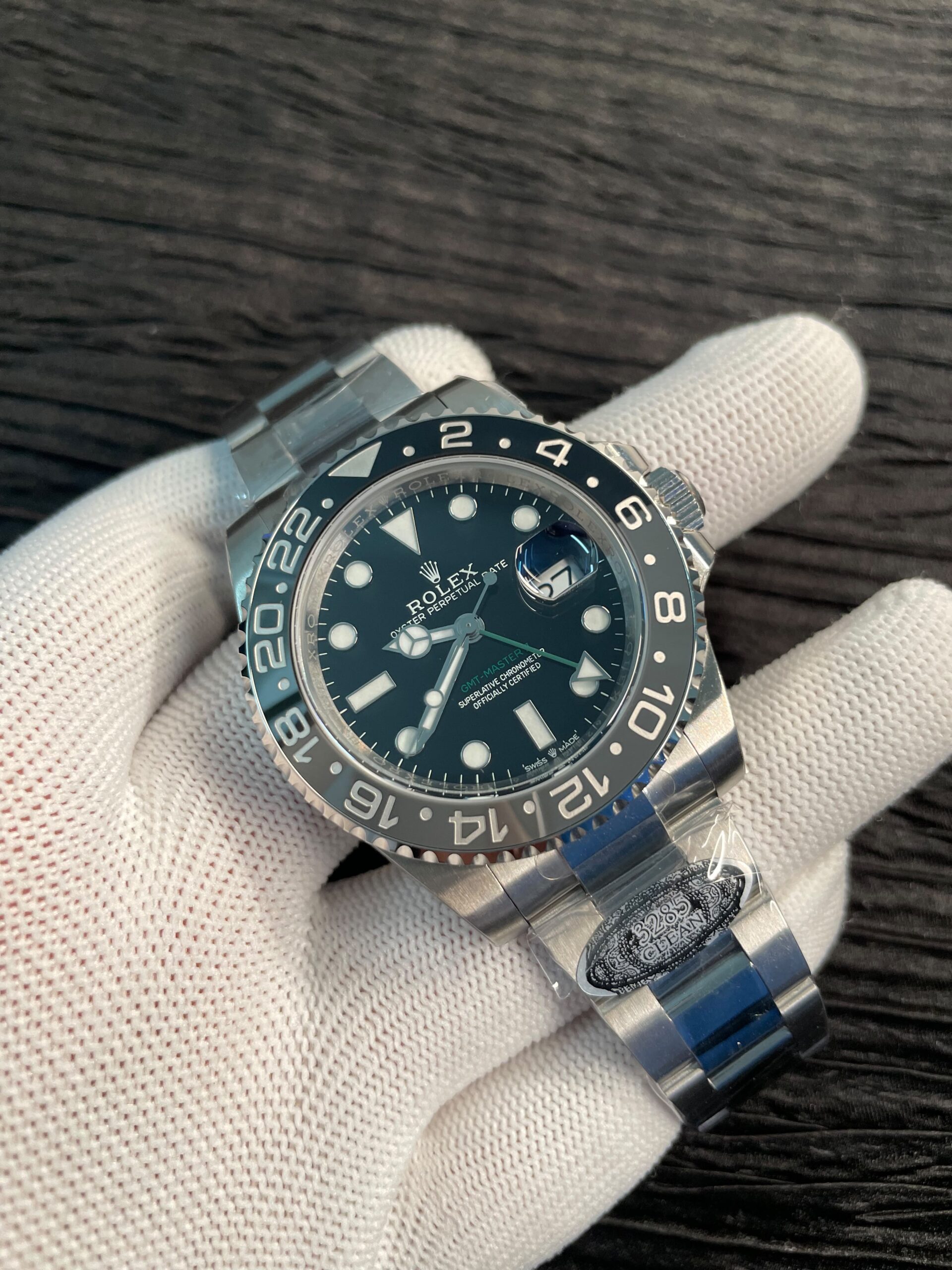 GMT-Master II 126710 GRNR Black/Gray 904L SS NEW CLEAN 1:1 Best Edition Black Dial On Oyster Bracelet DD3285 CHS - Image 3