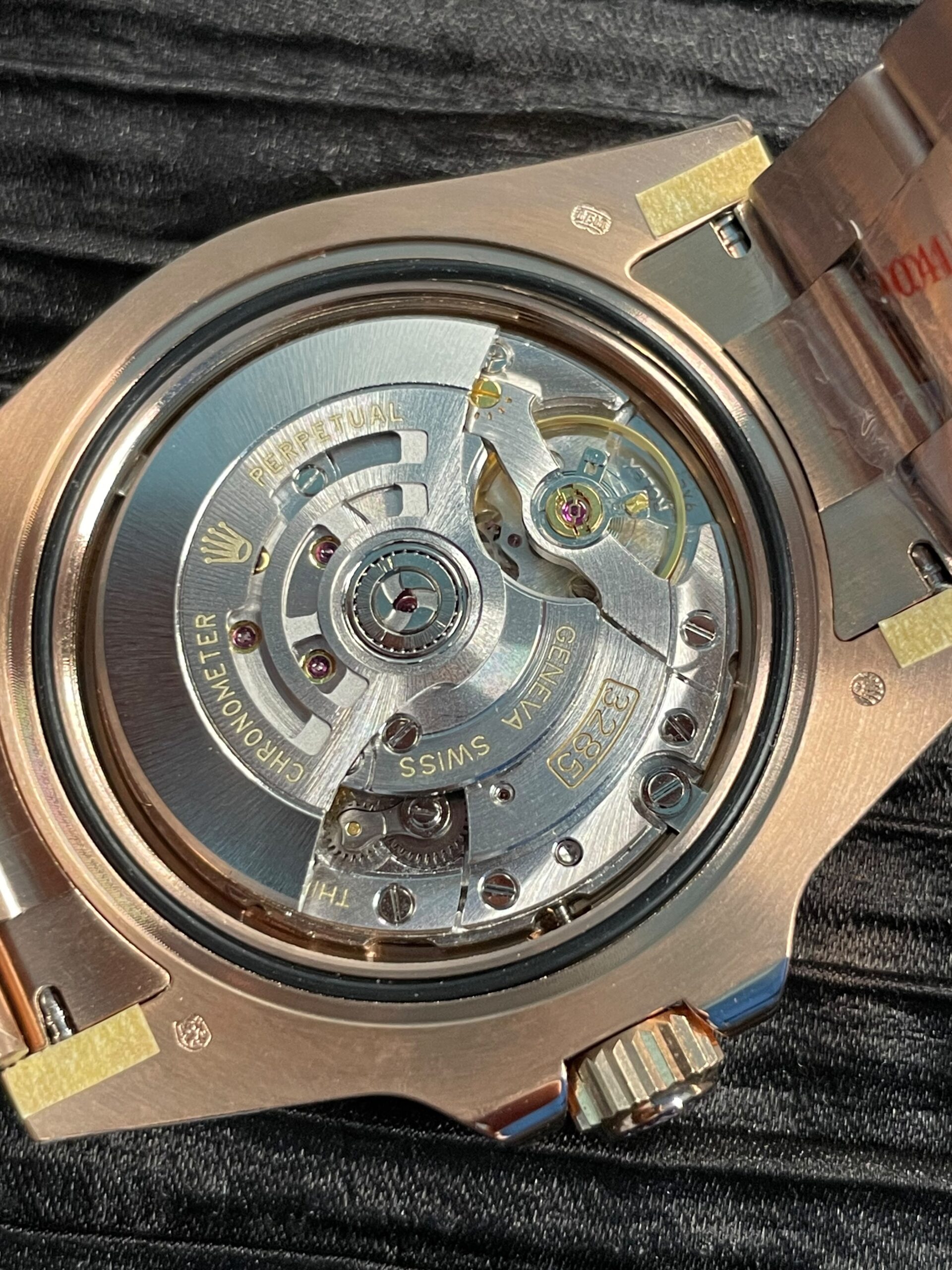 GMT-Master II 126715 CHNR Black/Brown 904L RG NEW CLEAN 1:1 Best Edition Black Dial On Oyster Bracelet DD3285 CHS - Image 8