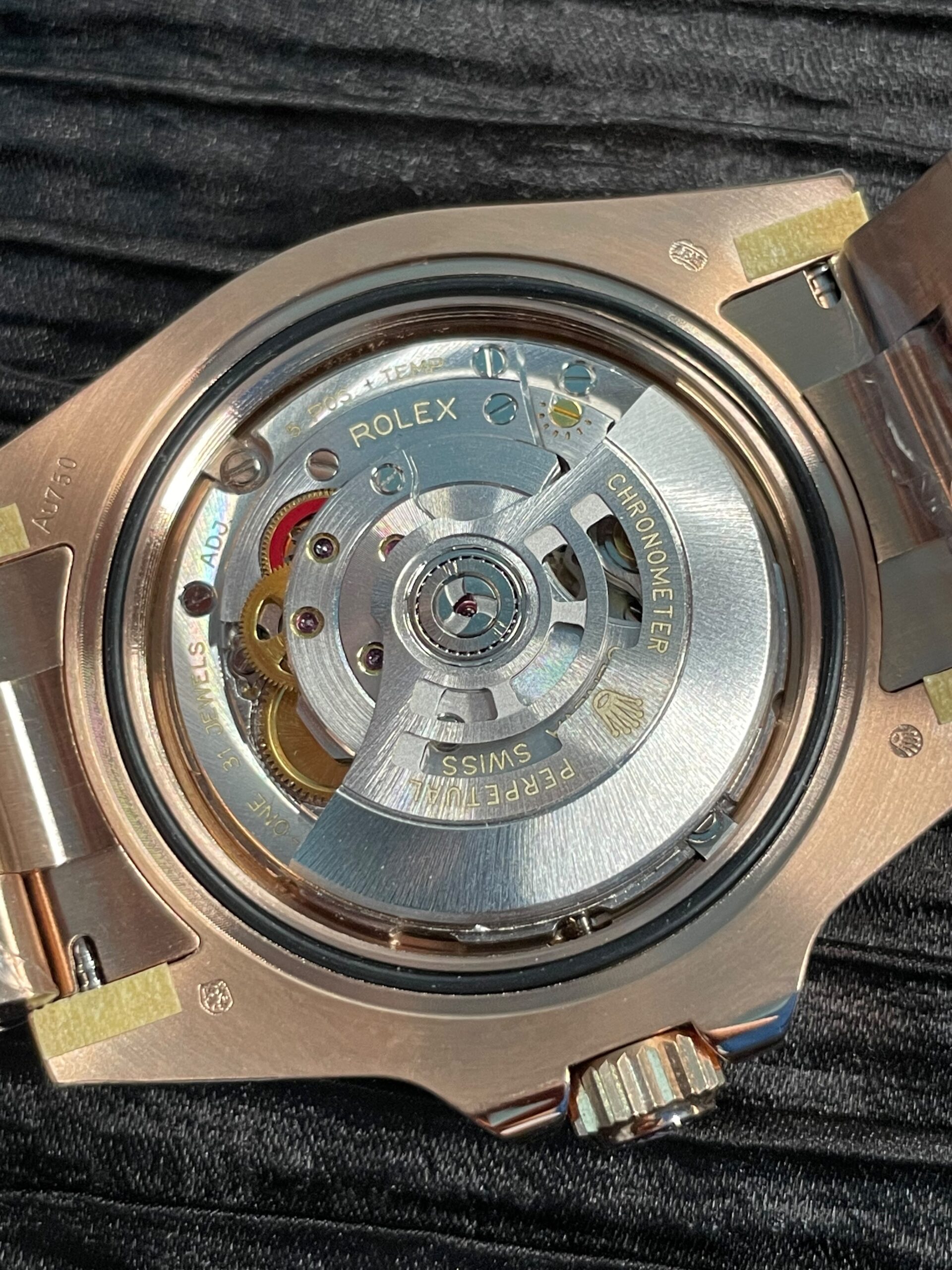 GMT-Master II 126715 CHNR Black/Brown 904L RG NEW CLEAN 1:1 Best Edition Black Dial On Oyster Bracelet DD3285 CHS - Image 9