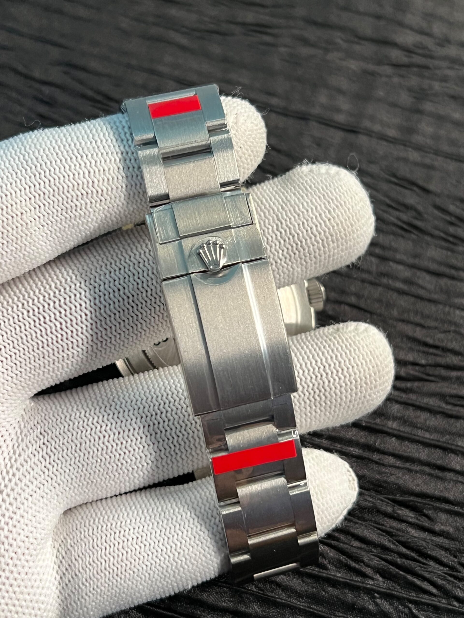 Yacht-Master 226627 VSF V2 Ti 1:1 Best Edition Black Dial On Titanium Bracelet DD3235 (FreeSprung Effect) - Image 11