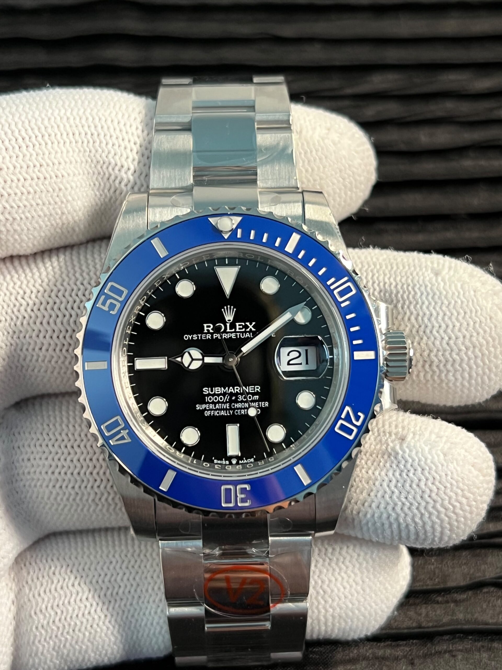 Submariner 126619 LB Cookie Monster Gain Weight VSF V2 1:1 Best Edition Black Dial On Oyster DD3235 180 grams