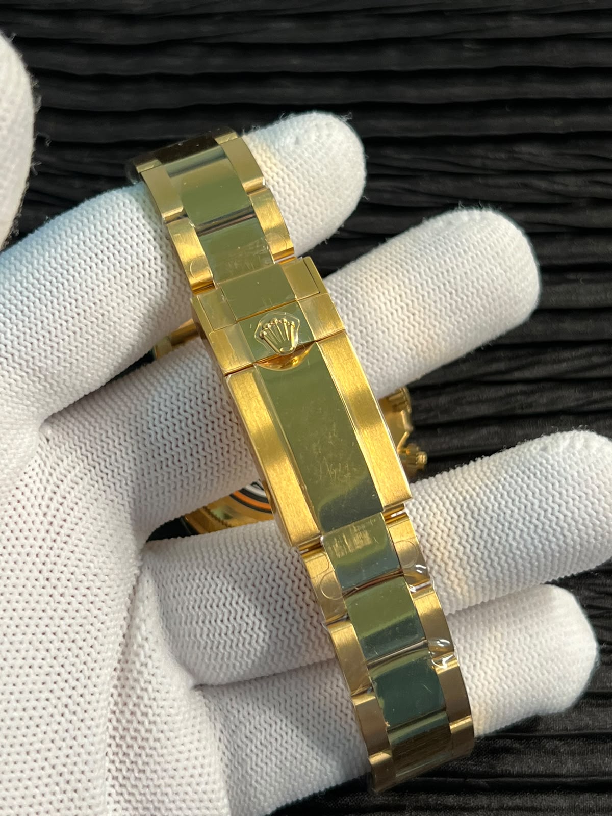 Daytona 126508 QF 1:1 Best Edition Green/YG Dial on YG Bracelet JH4131 (Free Sprung) V18 ca. 218 grams - Image 10