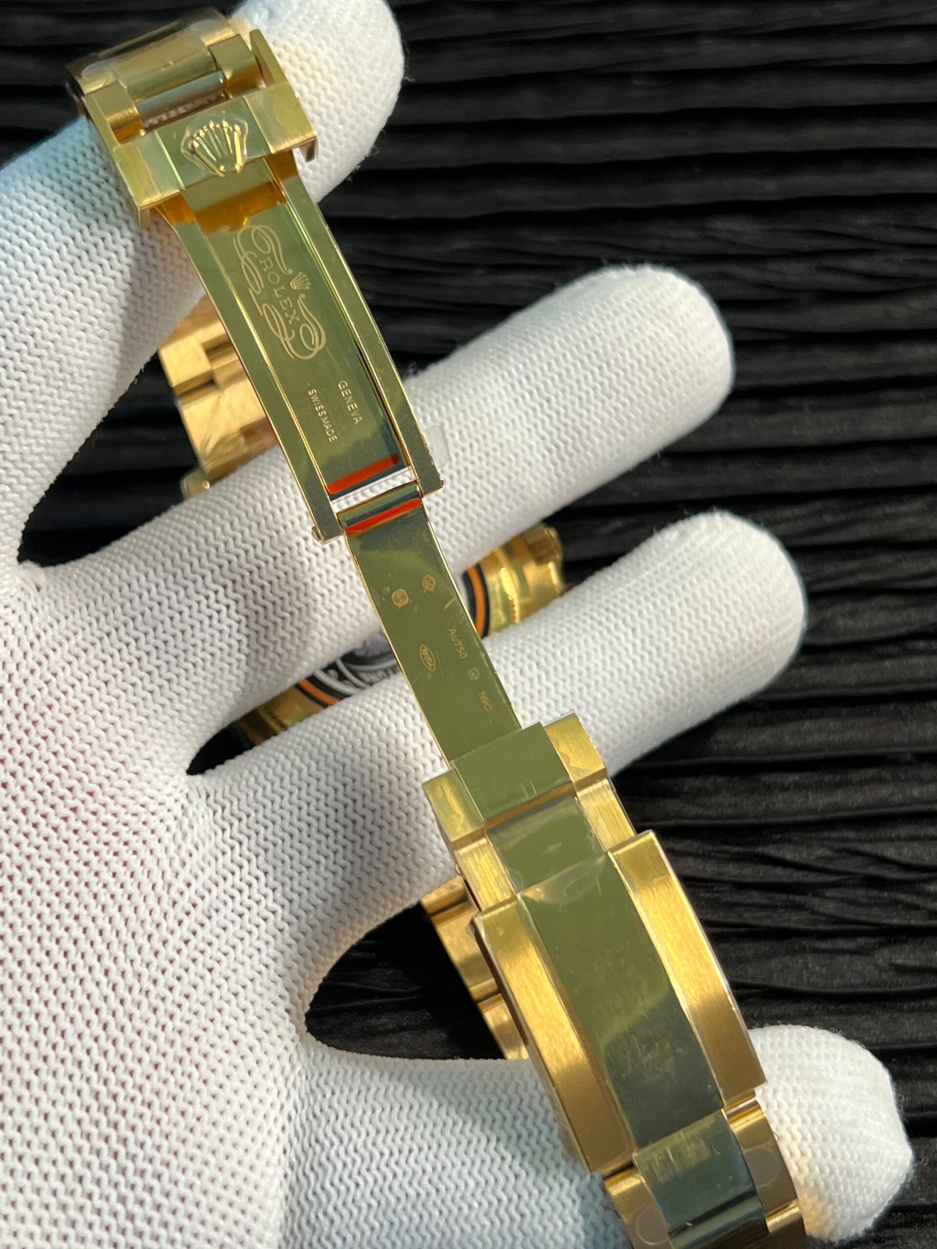 Daytona 126508 QF 1:1 Best Edition Green/YG Dial on YG Bracelet JH4131 (Free Sprung) V18 ca. 218 grams - Image 9