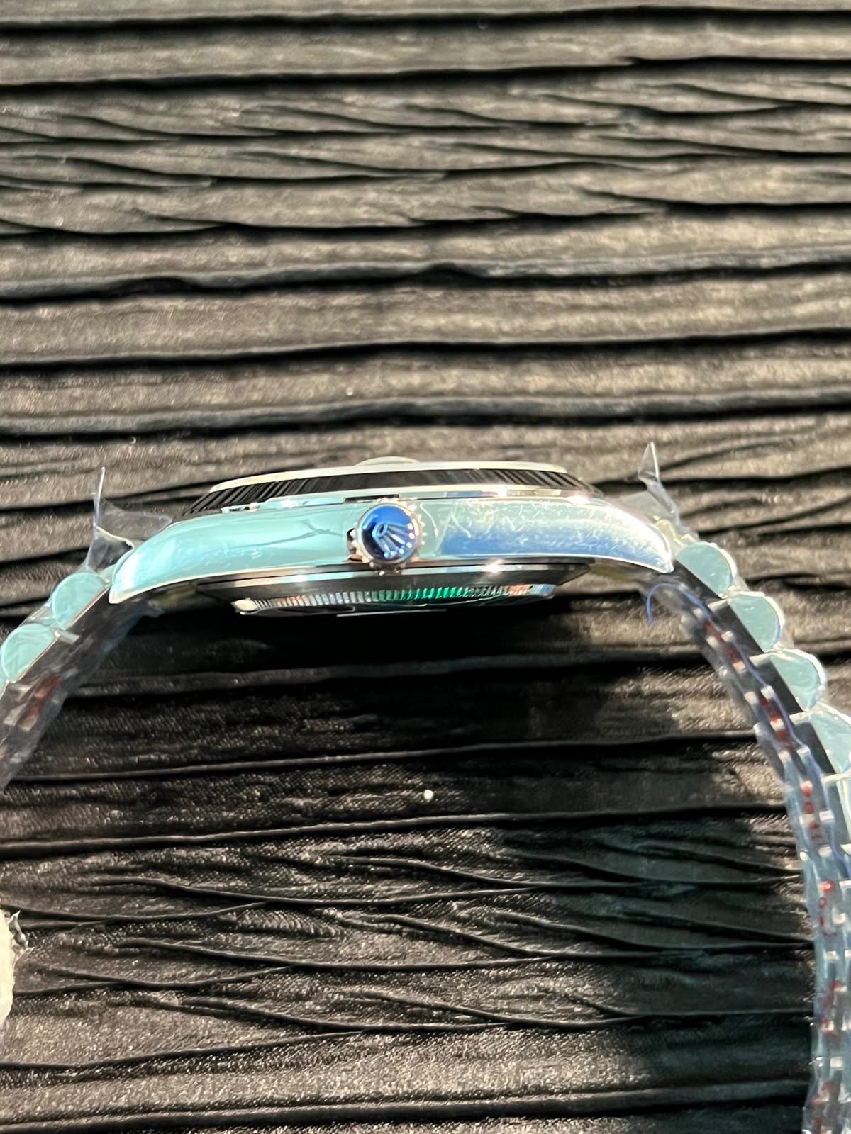 DateJust 41 126300 SS QF 1:1 Best Edition 904L Steel Green Fluted Dial on SS Oyster Bracelet JH3235 (Free Sprung) - Image 4