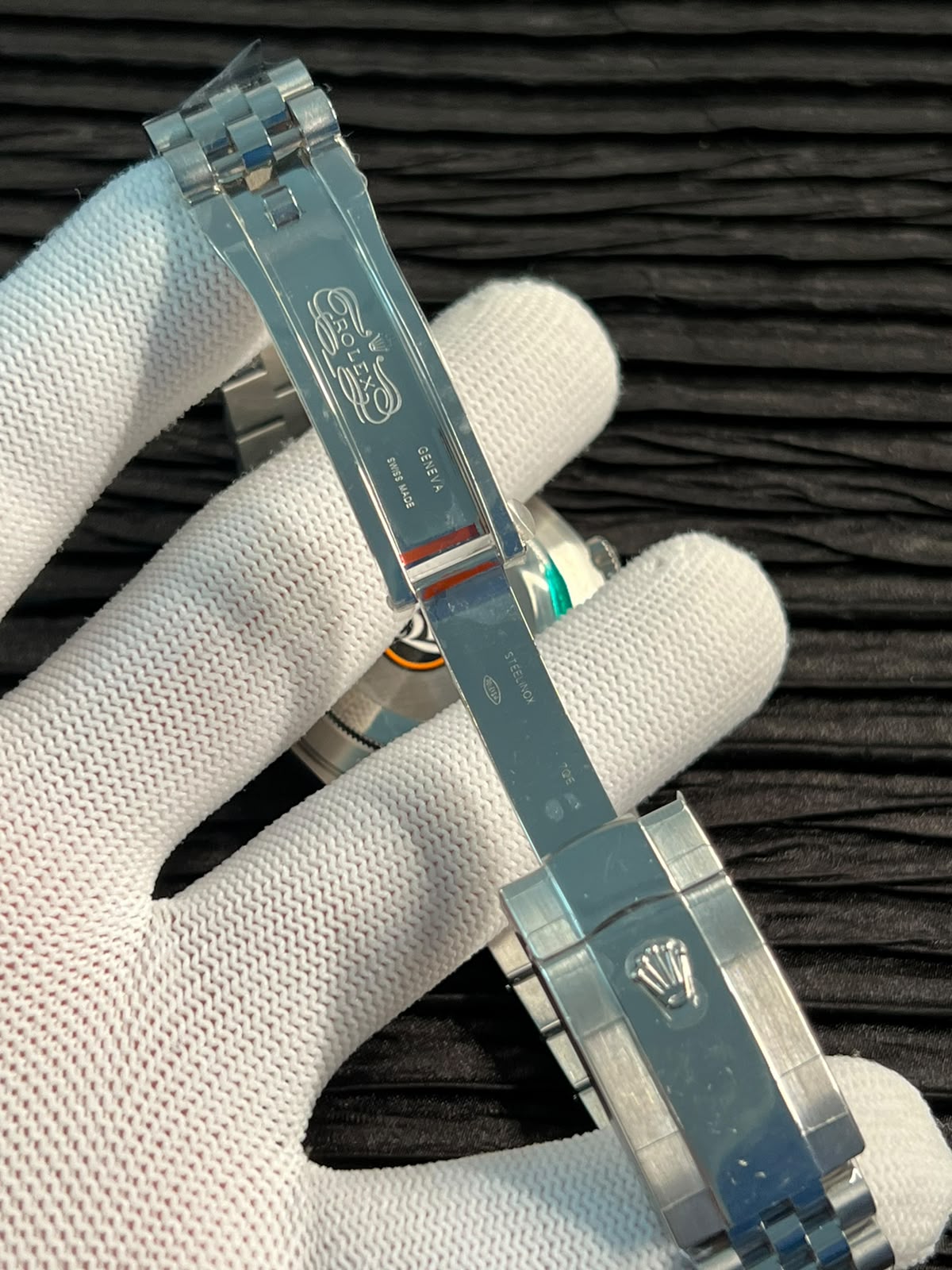 DateJust 41 126300 SS QF 1:1 Best Edition 904L Steel Green Fluted Dial on SS Oyster Bracelet JH3235 (Free Sprung) - Image 9