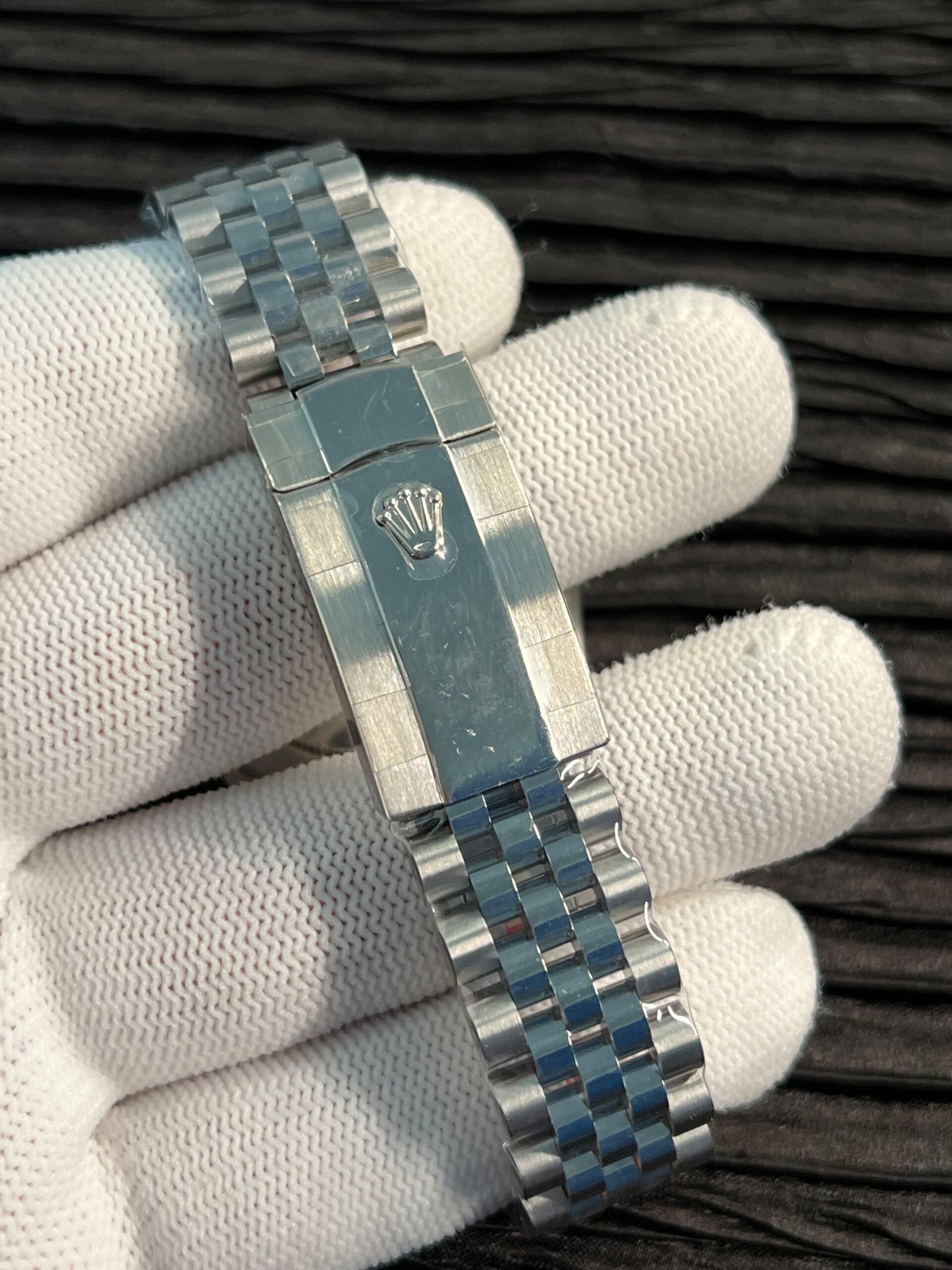 DateJust 41 126300 SS QF 1:1 Best Edition 904L Steel Green Fluted Dial on SS Oyster Bracelet JH3235 (Free Sprung) - Image 10