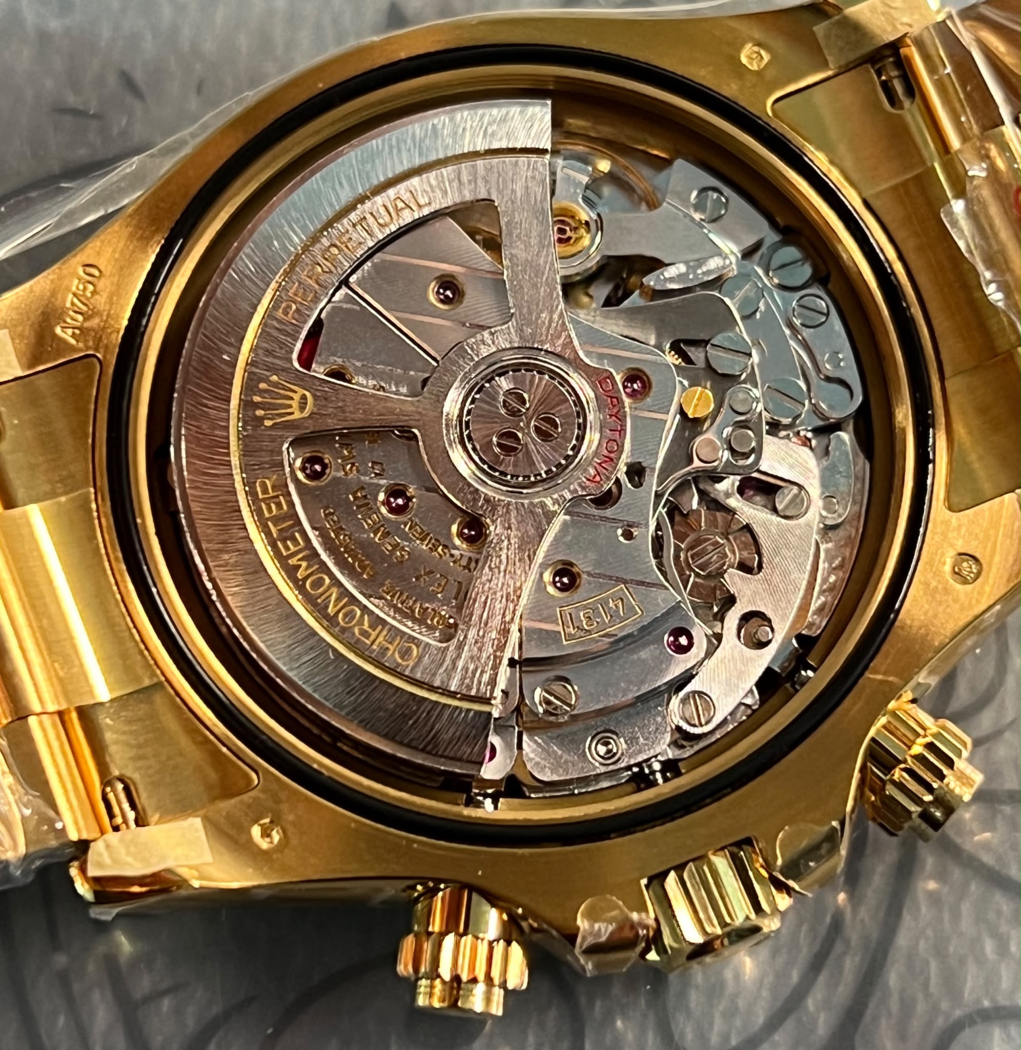 Daytona 126508 QF 1:1 Best Edition Green/YG Dial on YG Bracelet JH4131 (Free Sprung) V18 ca. 218 grams - Image 8