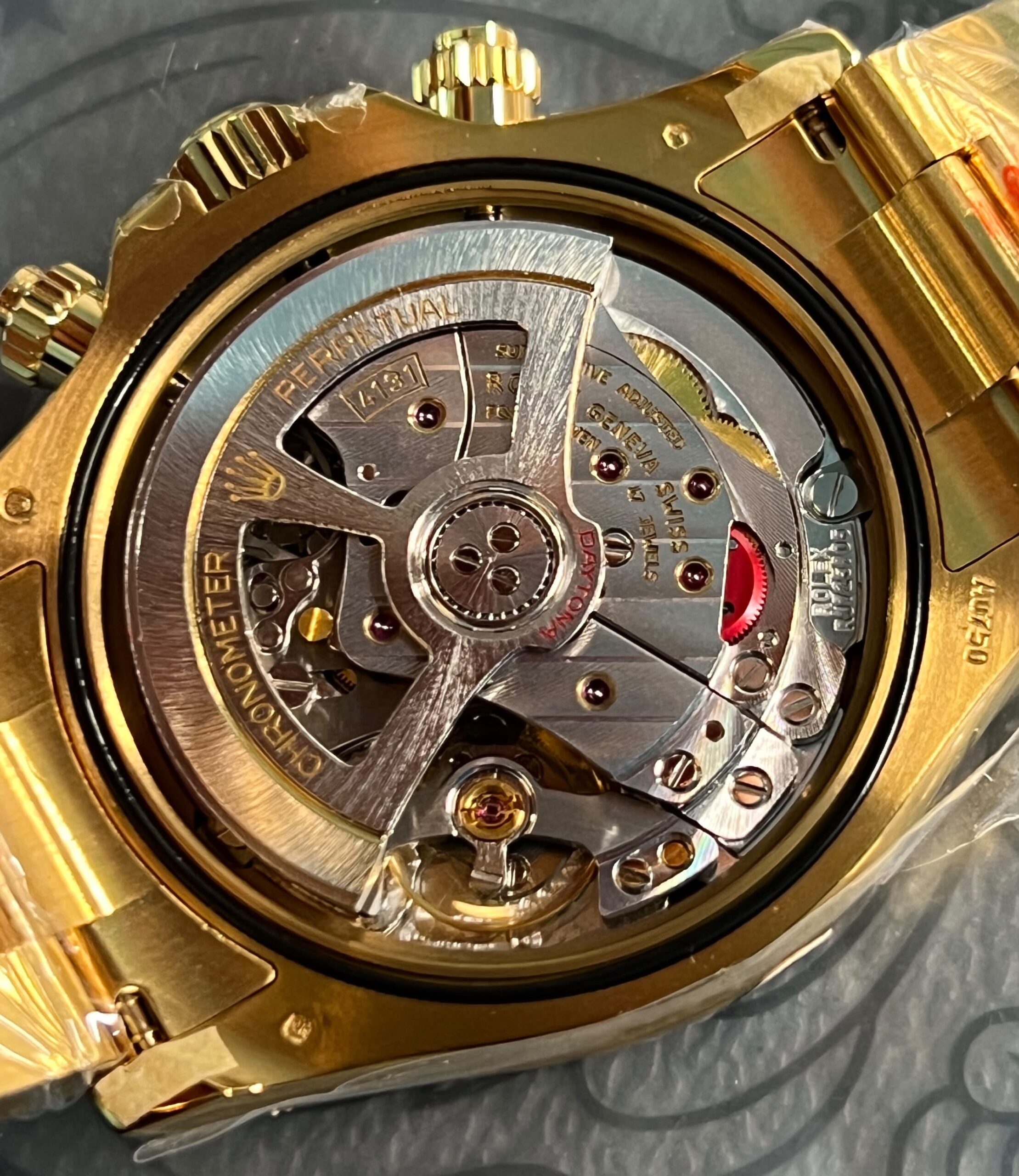 Daytona 126508 QF 1:1 Best Edition Green/YG Dial on YG Bracelet JH4131 (Free Sprung) V18 ca. 218 grams - Image 7