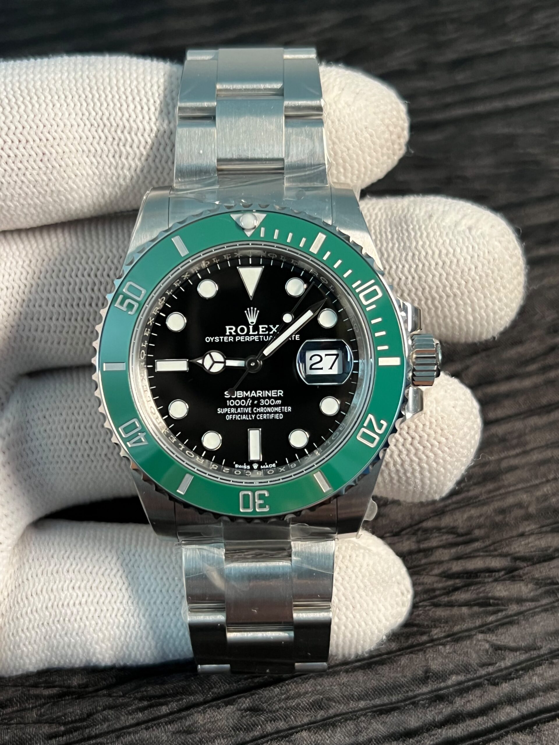 Sub 41mm 126610 LV Starbucks Gain Weight Green Ceramic 904L Steel VSF V2 1:1 Best Edition VS3235 ca. 160grams