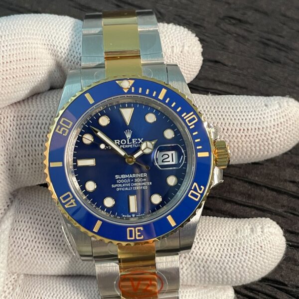 Sub 126613 LN Gain Weight V2 VSF 1:1 Best Edition Blue Dial On SS/YG Bracelet DD3235 ca. 180 grams