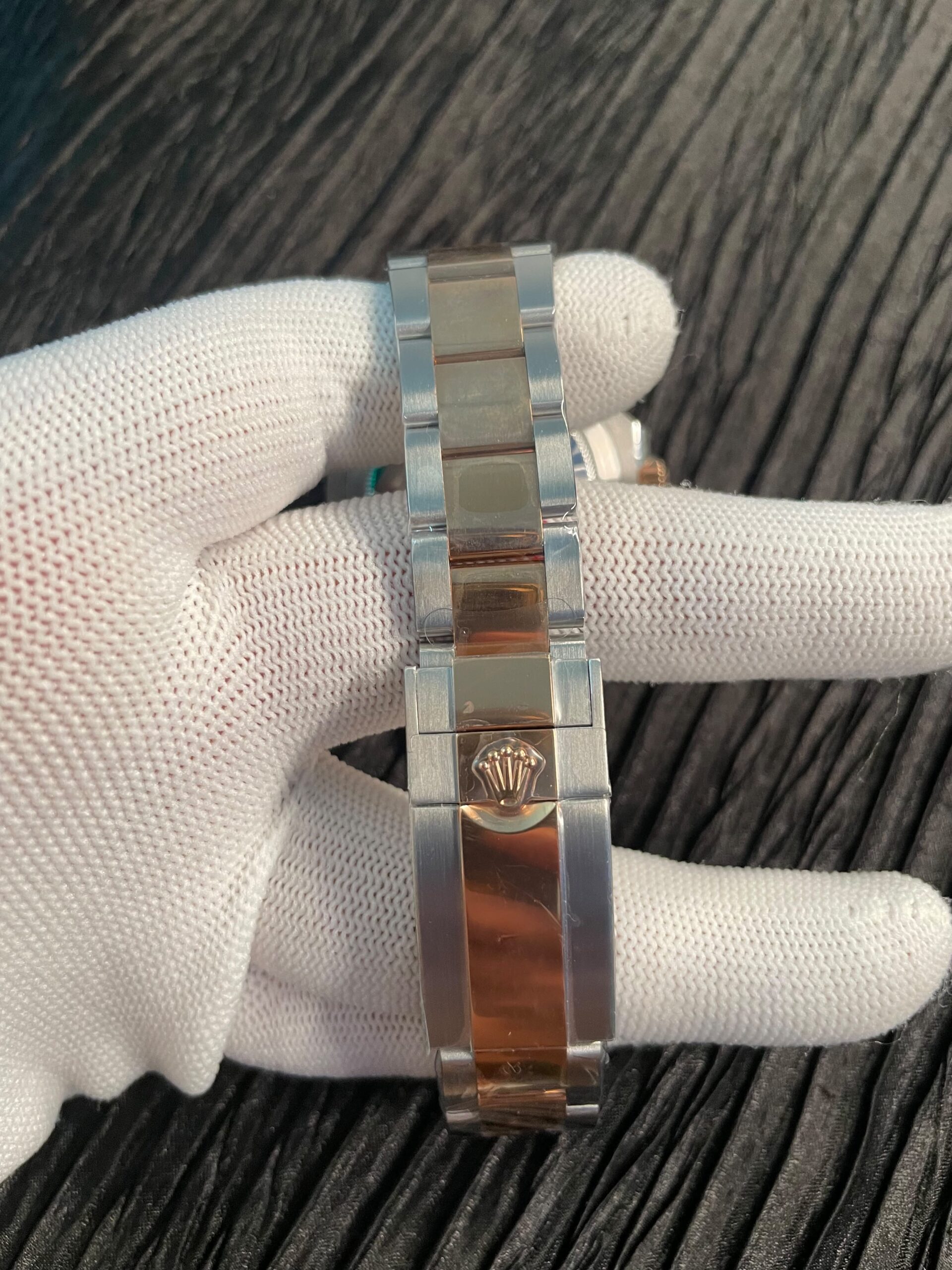 GMT-Master II 126711 CHNR Gain Weighted 904L SS QF 1:1 Black Dial On SS/RG Oyster Bracelet JH3285 CHS (Free Sprung) ca 180 grams - Image 10